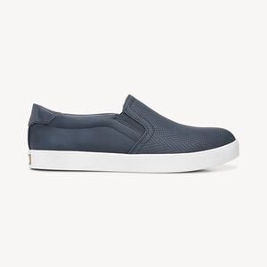 Men's Navy Slip-On Shoes (MISSING INSOLE PADS)